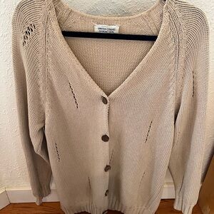 United Colors of Benetton Sweater 100% Cotton MADE IN ITALY Grandma Cottagecore